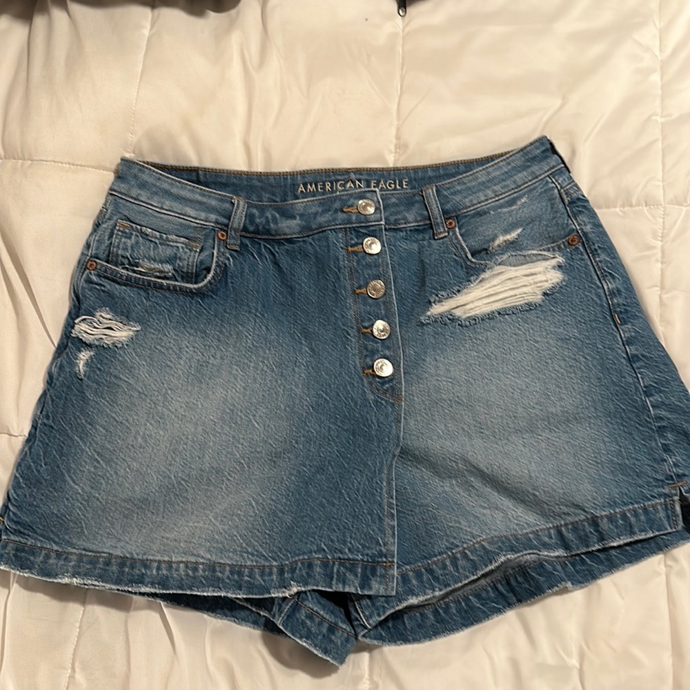 American Eagle mom skort size 14